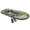 Intex Conjunto barco insufl&aacute;vel Seahawk 4 com motor corrico e suporte