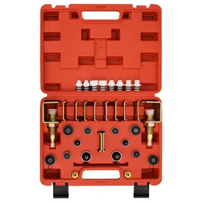 vidaXL Kit p/ detetar fugas no ar condicionado 36x27x9 cm vermelho