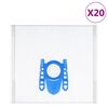 vidaXL Sacos para aspirador de p&oacute; Bosch/Siemens DEFGH 20 pcs
