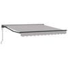 vidaXL Estrutura de Toldo Cinzento-claro 300 x 250 cm