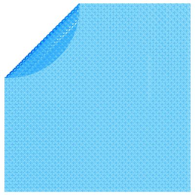 vidaXL Película para piscina PE solar flutuante redondo 250 cm azul