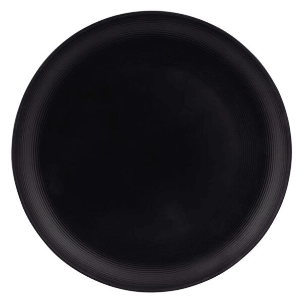 Bo-Camp Conjunto lou&ccedil;a de mesa 16 pcs Orville melamina preto