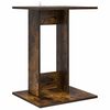 vidaXL Mesa Lateral Carvalho Defumado 45 x 40 x 62,5 cm