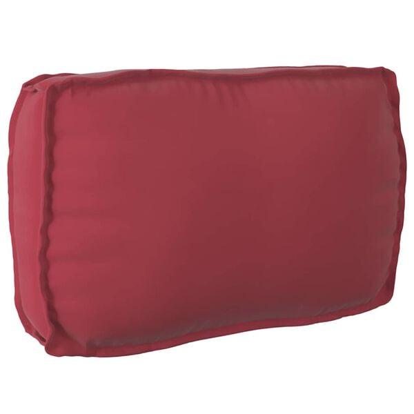 vidaXL Almofada Vinho Vermelho 70 x 40 x 12 cm Tecido Oxford