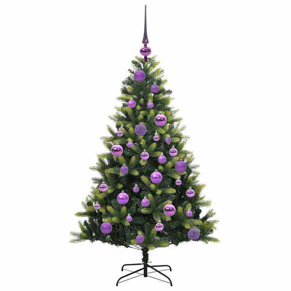 vidaXL &Aacute;rvore de Natal Artificial com Hastes Flex&iacute;veis 150 LEDs 120 cm