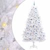 vidaXL &Aacute;rvore de Natal Articulada Artificial Branco 270 cm PVC e A&ccedil;o