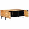vidaXL Mesa de centro 100 x 54 x 40 cm Madeira S&oacute;lida de Ac&aacute;cia