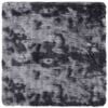 vidaXL Tapete shaggy de pelo alto NAVARRA 120x120 cm cinzento-escuro