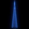 vidaXL &Aacute;rvore de Natal em cone c/ 752 luzes LED 160x500 cm azul