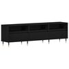 vidaXL Gabinete para TV 150 x 30 x 44,5 cm Carvalho Preto