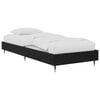 vidaXL Estrutura da Cama Carvalho Preto 80 x 200 cm