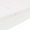 vidaXL Mesa de bar Branco 110 x 55 x 105 cm Madeira de Pinheiro S&oacute;lida