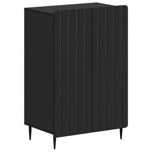 vidaXL Arm&aacute;rio de Sapatos ZWOLLE 59,5 x 39,5 x 91,5 cm Preto