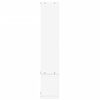 vidaXL Estante de parede 96x12x64 cm contraplacado branco