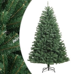 vidaXL &Aacute;rvore de Natal artificial articulada com suporte 240 cm verde