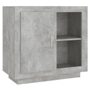 vidaXL Aparador 80x40x75 cm cinza cimento
