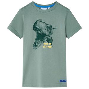T-shirt para crian&ccedil;a caqui 104