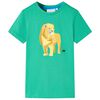 T-shirt para crian&ccedil;a azul-escuro 128