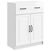 vidaXL Buffet Branco Brilhante 66 x 34,5 x 87 cm Derivados de Madeira