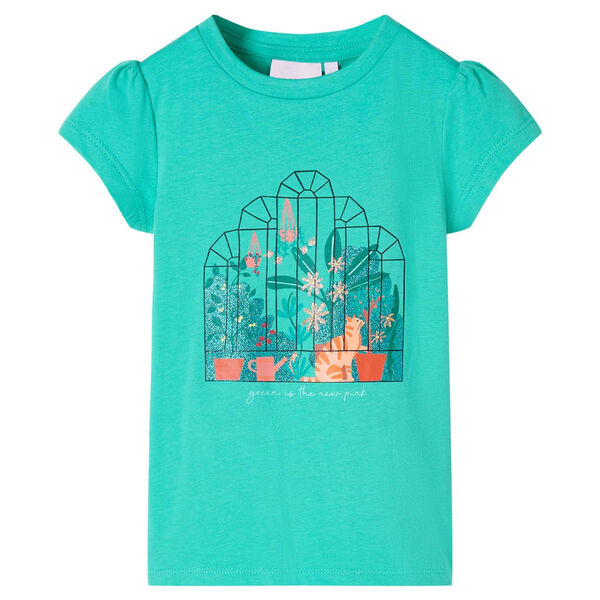 T-shirt infantil menta 140