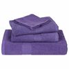 vidaXL Toalhas de m&atilde;os FROGN 2 pcs 50x100 cm 360 g/m&sup2; roxo