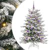 vidaXL &Aacute;rvore de Natal Articulada Artificial Branco 150 cm PE e PVC