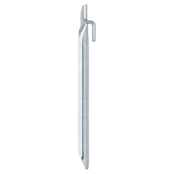 vidaXL Estacas p/ tenda 24 pcs forma de V 24 cm &Oslash;20 mm a&ccedil;o galvanizado