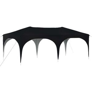 vidaXL Tenda de Festa Pop-up 575 x 288 x 245 cm Antracite