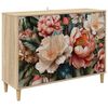 vidaXL Buffet BORNE Sonoma 102 x 33 x 75 cm Derivados de Madeira
