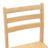 vidaXL Cadeiras de Jantar 2 pcs Natural 40 x 47,5 x 99,5 cm