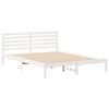 vidaXL Estrutura da Cama com cabeceira Branco 160 x 210 cm