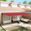vidaXL Toldo Retr&aacute;til Manual Vermelho 600 &times; 350 cm Poli&eacute;ster e A&ccedil;o
