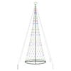 vidaXL &Aacute;rvore de Natal LED Multicolor 399 cm Metal