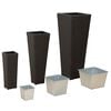 vidaXL Conjunto Para Exterior 3 pcs Preto Metal