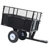 vidaXL Reboque oscilante para cortador de relva 150 kg de carga
