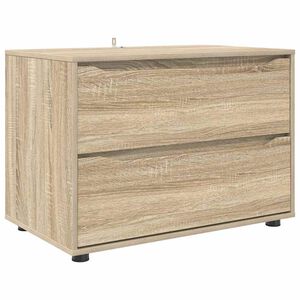 vidaXL Arm&aacute;rio de arruma&ccedil;&atilde;o Carvalho Sonoma 80 x 48 x 57 cm