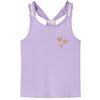 vidaXL T-shirt de al&ccedil;as para crian&ccedil;a lil&aacute;s 92