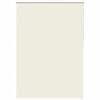 vidaXL Cortina de rolo blackout, 144,4 x 230 cm, largura do tecido 140 cm, branco-creme