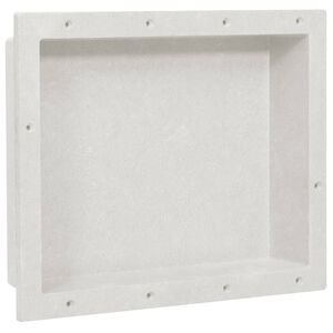 vidaXL Habit&aacute;culo de chuveiro 41x51x10 cm branco mate
