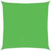 vidaXL Para-sol estilo vela 160 g/m&sup2; 4x4 m PEAD verde-claro