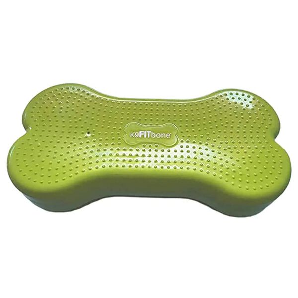 FitPAWS Plataforma equil&iacute;brio p/ c&atilde;es K9FITbone PVC verde FPK9BONEGR