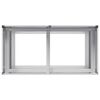 vidaXL Planter 80x40x80 cm aço galvanizado
