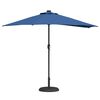 vidaXL Guarda-sol de Jardim Azul Azur 294 x 150 x 224 cm