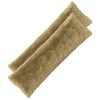 vidaXL Capa almofada 2 pcs HEERLEN Verde Claro 40 x 145 cm Fleece PV