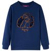 Sweatshirt para crian&ccedil;a azul-marinho 140