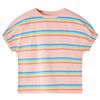 T-shirt para crian&ccedil;a cor p&ecirc;ssego 104