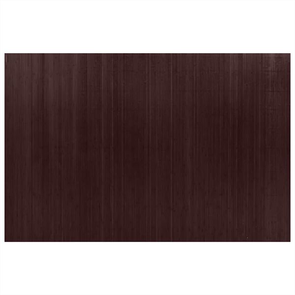 vidaXL Biombo/divisória de sala 250x165 cm bambu castanho escuro