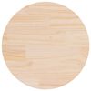 vidaXL Tampo de mesa pinho maci&ccedil;o &Oslash;70x2,5 cm