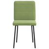 vidaXL Cadeiras de jantar 2 pcs veludo verde-claro