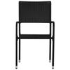 vidaXL 7 pcs conjunto de jantar para jardim vime PE preto